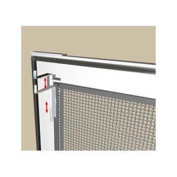 LIVARNO® Alu-Insektenschutz-Fenster, 100 x 120 cm - B-Ware