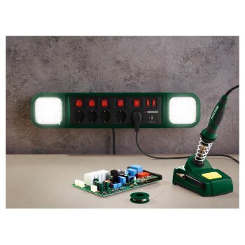 PARKSIDE® LED-Arbeitsleuchte PASD 3680 A1, mit Steckdosenleiste - B-Ware sehr gut
