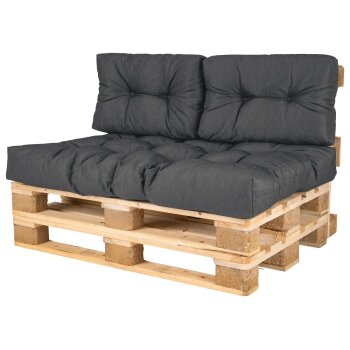LIVARNO® Europaletten Sitz- und Rückenkissen,...
