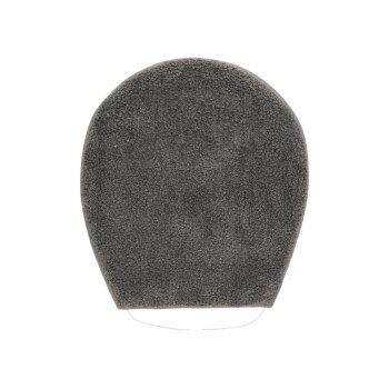 LIVARNO® Badezimmergarnitur, 3er-Set (Teppich/ mit WC-Ausschnitt, Grau) - B-Ware gut