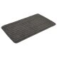 LIVARNO® Badezimmergarnitur, 3er-Set (Teppich/ mit WC-Ausschnitt, Grau) - B-Ware gut