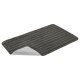 LIVARNO® Badezimmergarnitur, 3er-Set (Teppich/ mit WC-Ausschnitt, Grau) - B-Ware gut