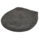 LIVARNO® Badezimmergarnitur, 3er-Set (Teppich/ mit WC-Ausschnitt, Grau) - B-Ware gut