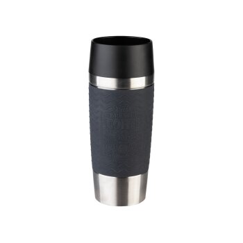 Tefal TRAVEL MUG Thermobecher, 360 ml, dunkelgrau -...