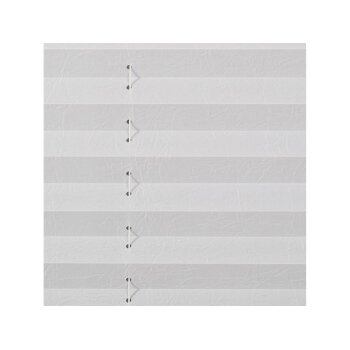 Lichtblick Plissee Haftfix, ohne Bohren, ab 50 x 130 cm (Weiß, 50x130 cm) - B-Ware sehr gut