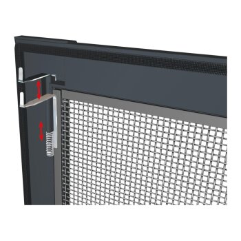 LIVARNO® Alu-Insektenschutz-Fenster, 130 x 150 cm - B-Ware