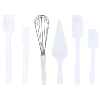 SILVERCREST® Silikonpinsel-Set / Teigschaber-Set /...