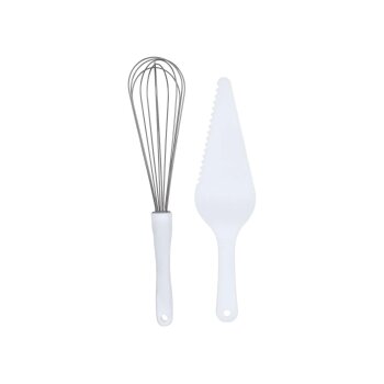 SILVERCREST® Silikonpinsel-Set / Teigschaber-Set / Schneebesen- und Tortenheber-Set - B-Ware