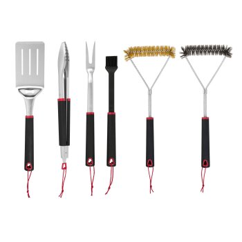 GRILLMEISTER Grillwender / Grillzange / Grillgabel +...