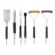 GRILLMEISTER Grillwender / Grillzange / Grillgabel + Marinierpinsel / Grillbürsten - B-Ware