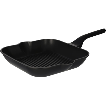 SILVERCREST® Grill-/ Bratpfanne Ø 28 cm Aluguss (Eckig) - B-Ware neuwertig