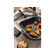 SILVERCREST® Grill-/ Bratpfanne Ø 28 cm Aluguss (Eckig) - B-Ware neuwertig