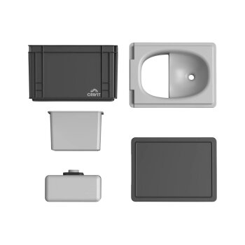 CRIVIT Trocken-Trenntoilette - B-Ware sehr gut