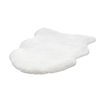 KAYOOM Teppich Rabbit (Schafsfell, Weiß, 60cm x...