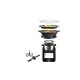 SILVERCREST® KITCHEN TOOLS Monsieur Cuisine smart SKMS 1200 C1, schwarz - B-Ware gut