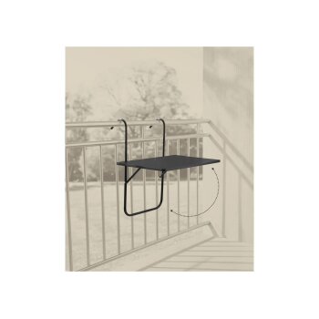 LIVARNO® Balkon-Hängetisch - B-Ware Transportschaden Kosmetisch