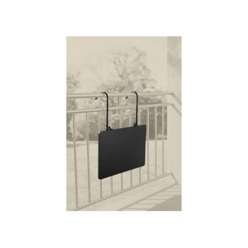 LIVARNO® Balkon-Hängetisch - B-Ware Transportschaden Kosmetisch
