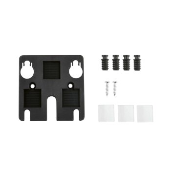 TRONIC Steckdosenwürfel mit USB-Ports, schwarz - B-Ware neuwertig