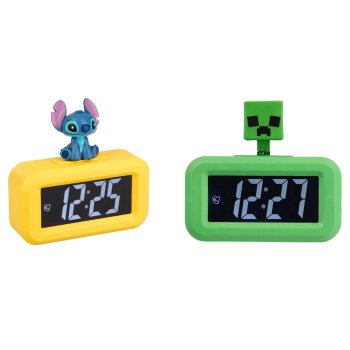 DISNEY Wecker Stitch/ Minecraft - B-Ware