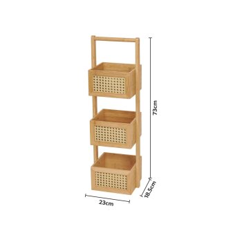 LIVARNO® Bambus-Badregal - B-Ware