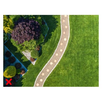 PARKSIDE PERFORMANCE® Akku-Mähroboter »PPAMR 1250 A1«, bis 1250 m² mit Akku, Ladestation und mit Kameraüberwachung ohne Begrenzungsdraht - B-Ware