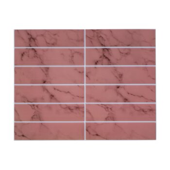 LIVARNO home Deko-Wandfliesen (Rosa) - B-Ware neuwertig