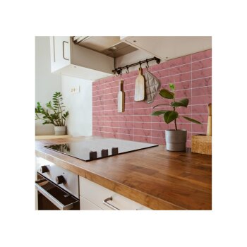 LIVARNO home Deko-Wandfliesen (Rosa) - B-Ware neuwertig