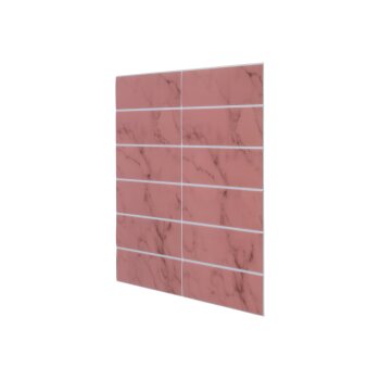 LIVARNO home Deko-Wandfliesen (Rosa) - B-Ware neuwertig