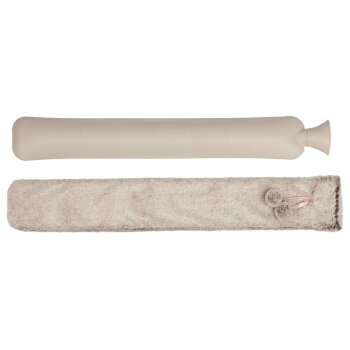 sensiplast® Schlauch-Wärmflasche / 2-in-1 Wärmflasche (Schlauch/beige) - B-Ware neuwertig
