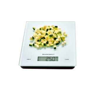 SILVERCREST® KITCHEN TOOLS Schneidebrett, mit herausnehmbarer Glaswaage und Auffangschale - B-Ware sonstiges