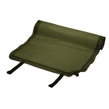 CRIVIT Selbstaufblasende Campingmatte / Luftzellen-Campingmatte mit Kopfkissen (Selbstaufblasende Liegematte, Grün) - B-Ware neuwertig