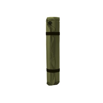 CRIVIT Selbstaufblasende Campingmatte / Luftzellen-Campingmatte mit Kopfkissen (Selbstaufblasende Liegematte, Grün) - B-Ware neuwertig