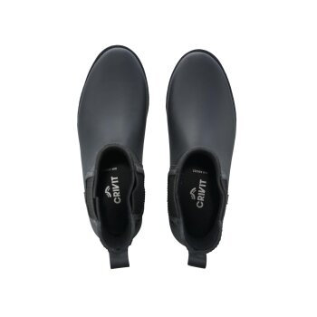 CRIVIT Damen Regenstiefelette Chelsea, 38, schwarz -...