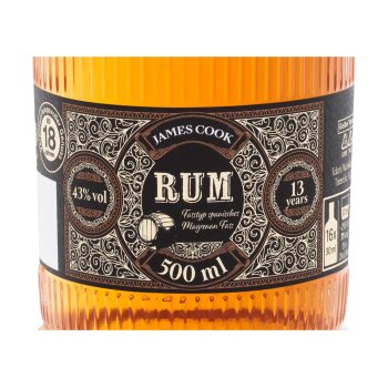 JAMES COOK Rum Magrenan Cask 13 Jahre 43% Vol