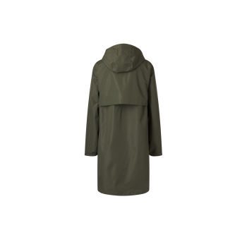 CRIVIT Damen-Regenparka, wasserdicht, L, olive - B-Ware...