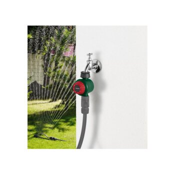 PARKSIDE® 2-Wege-Verteiler / Bewässerungsuhr / Wassermengenzähler (Bewässerungsuhr) - B-Ware sehr gut