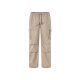 LIVERGY® Herren Cargohose, legere Form, modernes Ripstop-Muster (Beige, M (48/50)) - B-Ware neuwertig