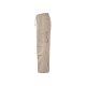 LIVERGY® Herren Cargohose, legere Form, modernes Ripstop-Muster (Beige, M (48/50)) - B-Ware neuwertig