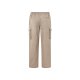 LIVERGY® Herren Cargohose, legere Form, modernes Ripstop-Muster (Beige, M (48/50)) - B-Ware neuwertig