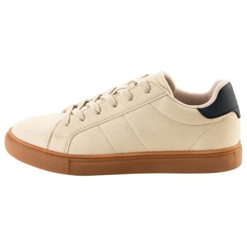 esmara® Damen Sneaker mit Zungen- und Schaftrandpolsterung (creme/schwarz, 37) - B-Ware neuwertig