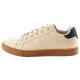 esmara® Damen Sneaker mit Zungen- und Schaftrandpolsterung (creme/schwarz, 37) - B-Ware neuwertig