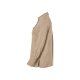 esmara® Damen Bluse, mit Seitenschlitzen (Beige, 44) - B-Ware neuwertig