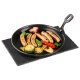 GRILLMEISTER Grillpfanne + Servierplatte / Burgerpresse glatt / Burgerpresse gerillt - B-Ware