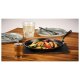 GRILLMEISTER Grillpfanne + Servierplatte / Burgerpresse glatt / Burgerpresse gerillt - B-Ware