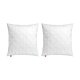 ABEIL 2er-Set Kopfkissen, Memory-Schaum, 60 x 60 cm, weiß - B-Ware sehr gut