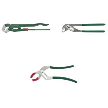 PARKSIDE® Sanitärzangen-Set / Rohrzange (Sanitärzangen- Set 3tlg.) - B-Ware neuwertig