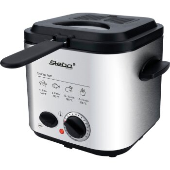 Steba Fritteuse, DF 95, silber - B-Ware sehr gut