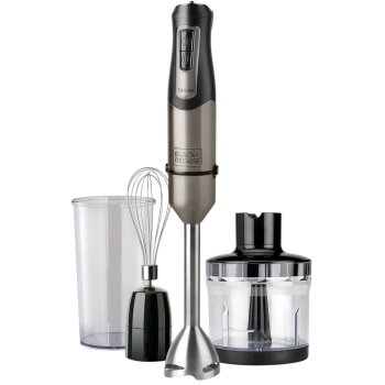 Black + Decker Stabmixer, BXHBA1200E/ ES9160140B, silber...