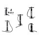 Mistral / F2 / CRIVIT Pumpe für aufblasbare Kajaks oder SUP Boards - B-Ware