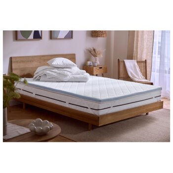 LIVARNO® Matratzentopper Freeze, 140 x 200 cm -...